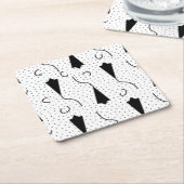 Horizontaal, Quill Grey Paper Onderzetter (Schuin)