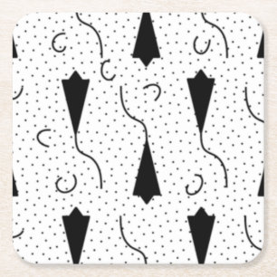 Horizontaal, Quill Grey Paper Onderzetter