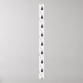 Horizontaal, Quill Grey Pedestal Sign Poster (Voorkant)