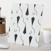 Horizontaal, Quill Grey Pedestal Sign Reclamebord Met Voetstuk (Insitu)