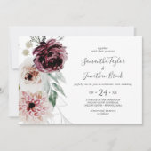 Horizontaal Romance van Floral Kaart (Voorkant)