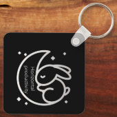 Horizontaal slaappatroon voor productiviteit sleutelhanger (Achterkant)