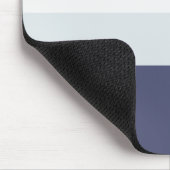 Horizontaal Stripe Monogram van Custome Colorblock Muismat (Hoek)