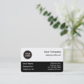 Horizontaal Visitekaartje QR-code (Staand voorkant)