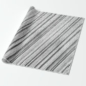 Horizontaal weefsel cadeaupapier (Uitgerold)