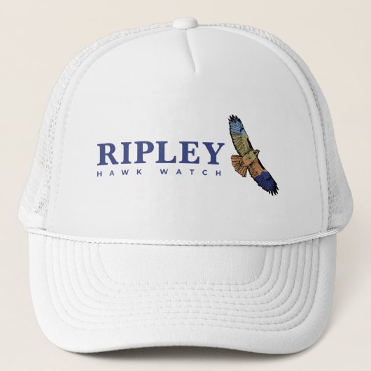 Horizontal Hawk Watch Logo Trucker Pet (Voorkant)