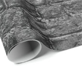 horizontal part of black painted brick wallwall,br cadeaupapier (Rol Hoek)