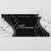 horizontale 50e verjaardag kaart (Voorkant / Achterkant)