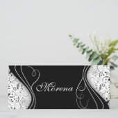 horizontale 50ste verjaardag kaart (Staand voorkant)