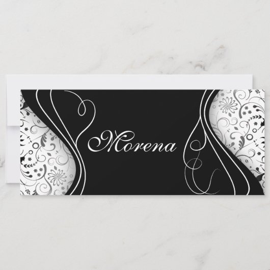 horizontale 50ste verjaardag kaart (Voorkant)