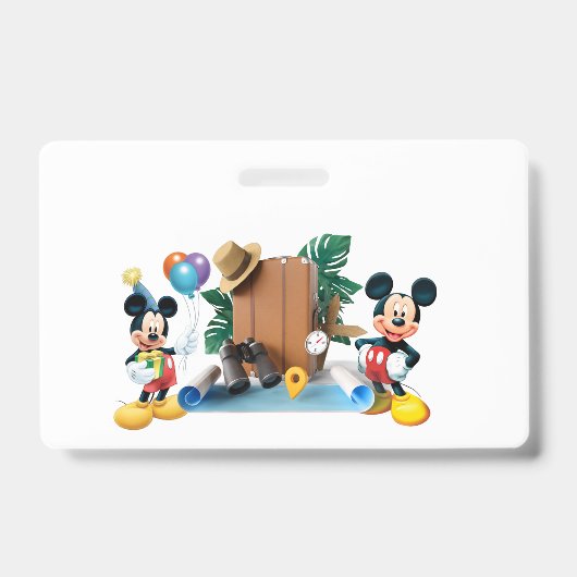 Horizontale badge (Voorkant)