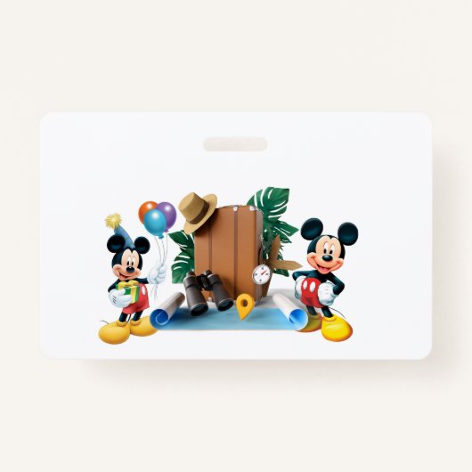 Horizontale badge (Voorkant)