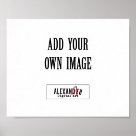 Horizontale Borden Poster