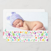 Horizontale de Aankondiging van de Geboorte van de (Voorkant / Achterkant)