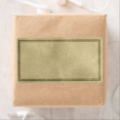 Horizontale effen apothekersetiket etiket (Insitu)