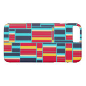 Horizontale en verticale strepen Case-Mate iPhone case (Achterkant (Horizontaal))