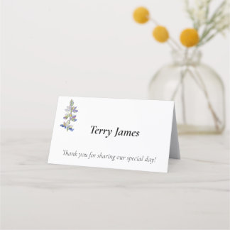  horizontale Fold Folded Place Card Plaatskaartje