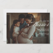 Horizontale foto hoe meer de vrolijkere kerst feestdagenkaart (Voorkant)