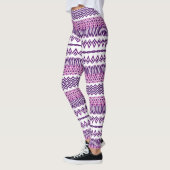 Horizontale gedrukte leggings (Links)