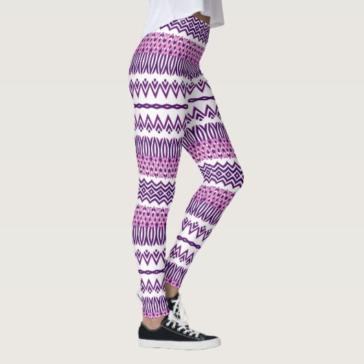 Horizontale gedrukte leggings (Rechts)