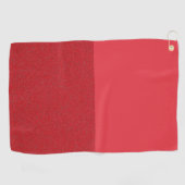 Horizontale Gesplitste Tomaat Rode Golf Handdoek – (Horizontaal)