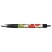 Horizontale grens met rode papaver pen (Voorkant)