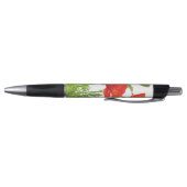 Horizontale grens met rode papaver pen (Bodem)