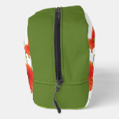 Horizontale grens met rode papaver toilettasje (Rechts)