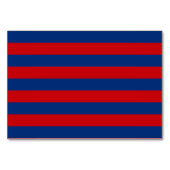 Horizontale horizontale strepen met groot neusthem kaart (Voorkant)