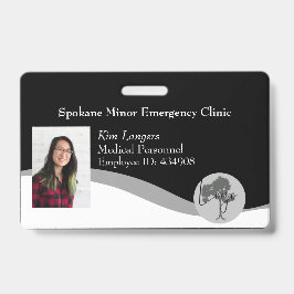 Horizontale id Lanyard Badge Business Medical