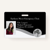 Horizontale id Lanyard Badge Business Medical (Voorkant)