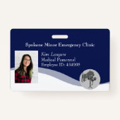 Horizontale id Lanyard Badge Business Medical (Voorkant)