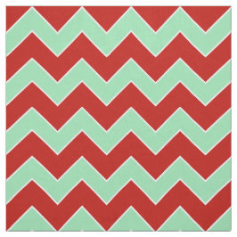 Horizontale kerstzigzag-patroonverbinding stof