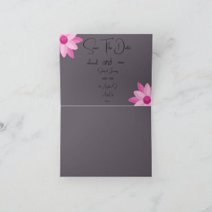 Horizontale Kleine, 4"x 5,6"Gevouwen Uitnodiging -