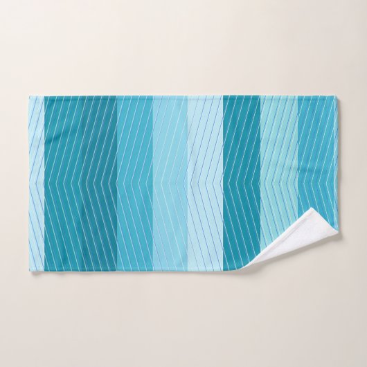 Horizontale kleurtoon bad handdoek (Handdoek)