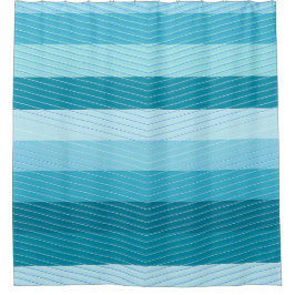 Horizontale kleurtoon douchegordijn