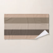 horizontale lijnen modern streepjespatroon bad handdoek (Handdoek)