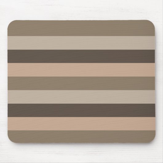 horizontale lijnen modern streepjespatroon muismat (Voorkant)