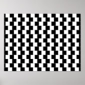 Horizontale lijnen voor optische verlichting van d poster (Voorkant)