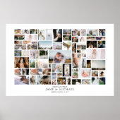 Horizontale Maak Je Eigen 66 Foto Collage Poster (Voorkant)