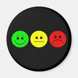 Horizontale Moody Stoplight Lefty Green Magneet
