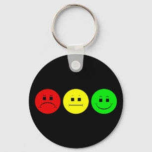 Horizontale Moody Stoplight Sleutelhanger
