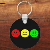 Horizontale Moody Stoplight Sleutelhanger (Voorkant)