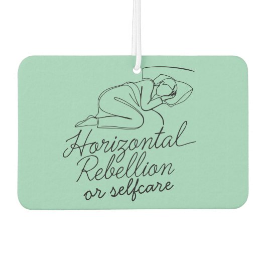 Horizontale rebellie luchtverfrisser (Voorkant)