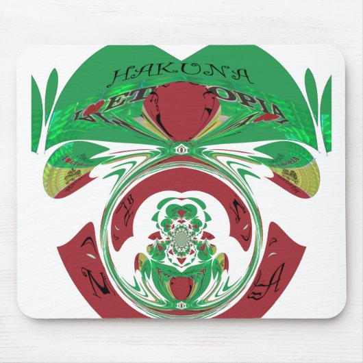 Horizontale Sjabloon Mousepad Muismat (Voorkant)