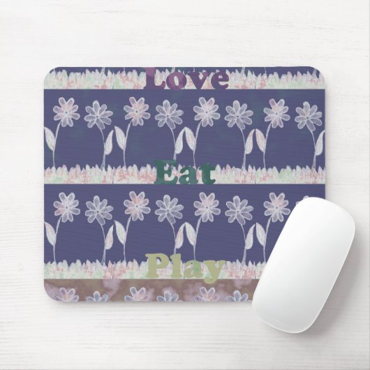 Horizontale Sjabloon Mousepad Muismat (Met muis)