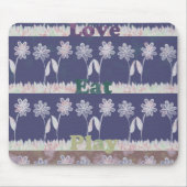 Horizontale Sjabloon Mousepad Muismat (Voorkant)