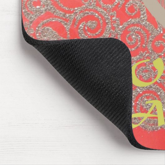 Horizontale Sjabloon Mousepad Muismat (Hoek)