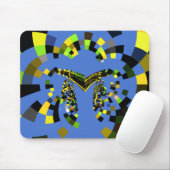 Horizontale Sjabloon Mousepad Muismat (Met muis)