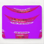 Horizontale Sjabloon Mousepad Muismat (Voorkant)